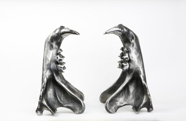 tiger jaw bookends