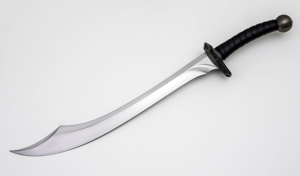 Retro Scimitar Short Sword - Raven Armoury