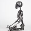 Lotus Pose Steel Skeleton