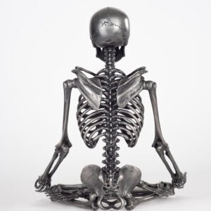 Lotus Pose Steel Skeleton