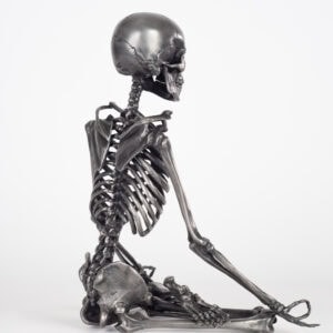 Lotus Pose Steel Skeleton