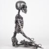 Lotus Pose Steel Skeleton