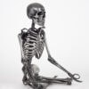 Lotus Pose Steel Skeleton