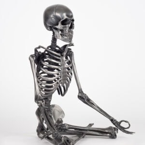 Lotus Pose Steel Skeleton